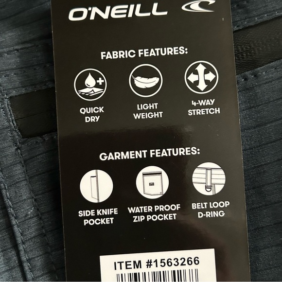 O'Neill Men's Hybrid Crossover Cargo Shorts - Picture 8 of 9